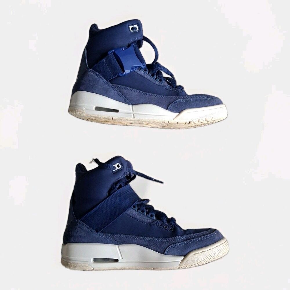 Nike Air Jordan 3 Retro EXP XX Shoes Womens Size 8 Midnight Navy BQ0006-401